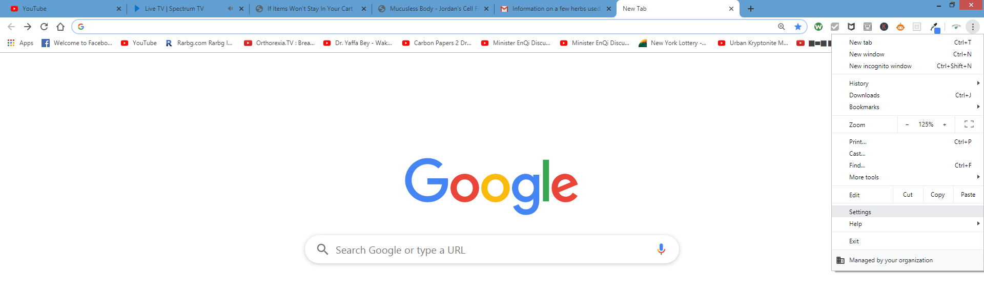 Google Browser Clearing